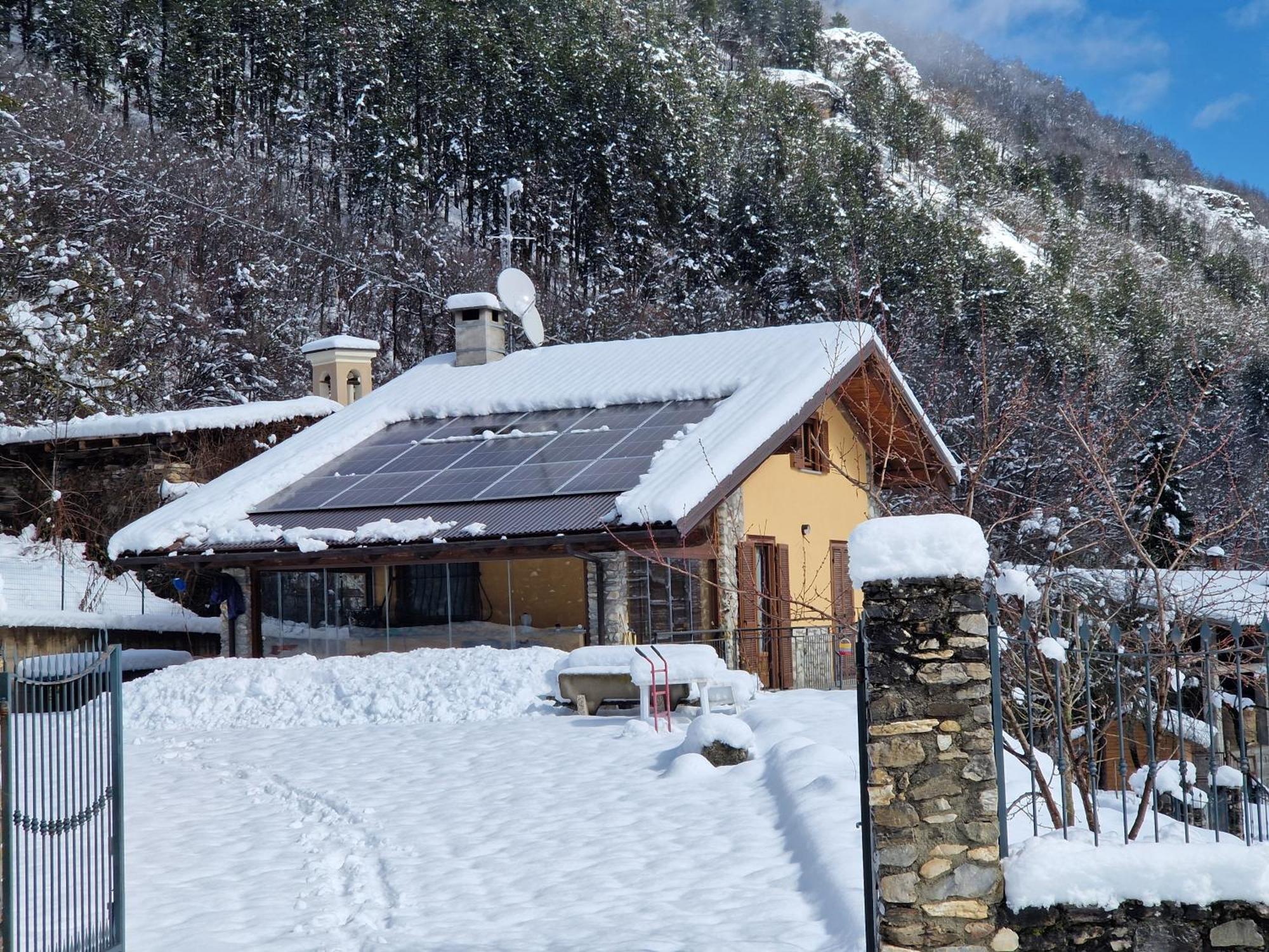 Casa Di Montagna Appartement Aisone Buitenkant foto